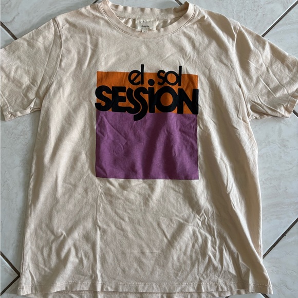 Sézane X Maddy El Sol Session Graphic Print T-Shirt - Picture 4 of 6